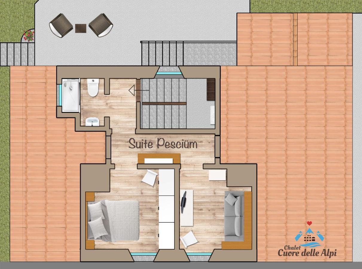 Chalet Cuore Delle Alpi Airolo Luaran gambar